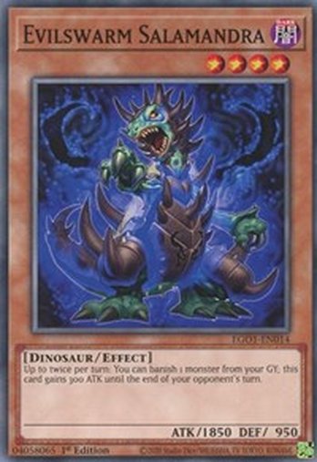 Evilswarm Salamandra • EGO1-EN014 • C