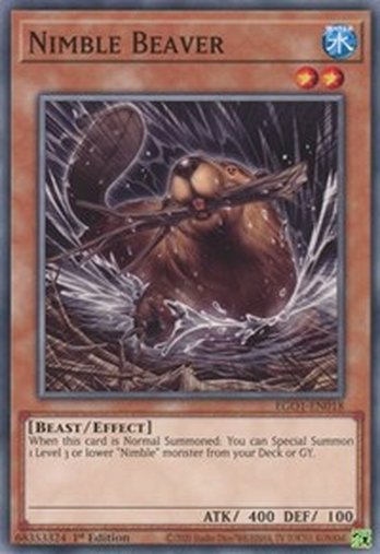 Nimble Beaver • EGO1-EN018 • C