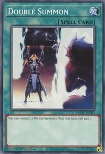 Double Summon • EGO1-EN027 • C