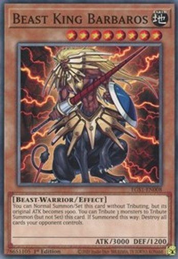 Beast King Barbaros • EGS1-EN008 • C