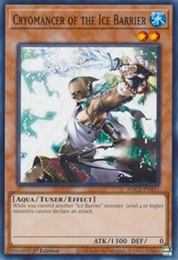 Cryomancer of the Ice Barrier • HAC1-EN031 • C