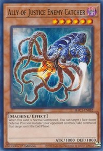 Ally of Justice Enemy Catcher • HAC1-EN082 • C