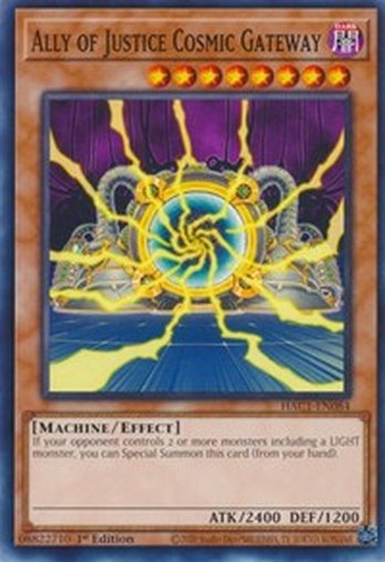 Ally of Justice Cosmic Gateway • HAC1-EN084 • C