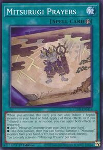Mitsurugi Prayers • L26D-ENM14 • C