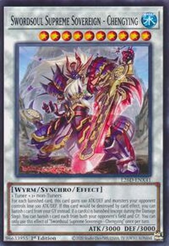 Swordsoul Supreme Sovereign - Chengying • L26D-ENX41 • C