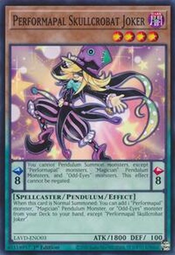 Performapal Skullcrobat Joker • LAVD-ENO03 • C