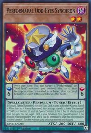Performapal Odd-Eyes Synchron • LAVD-ENO10 • C