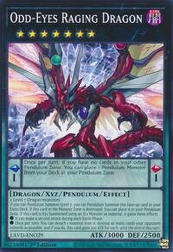 Odd-Eyes Raging Dragon • LAVD-ENO29 • C