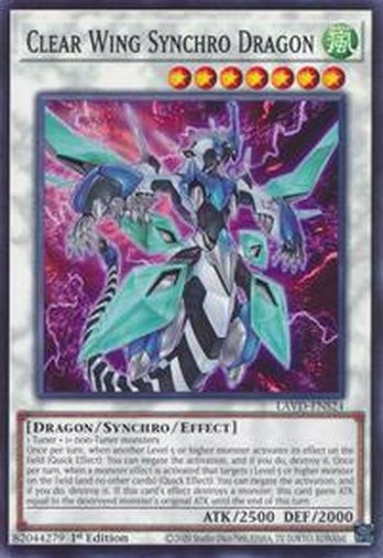 Clear Wing Synchro Dragon • LAVD-ENS24 • C