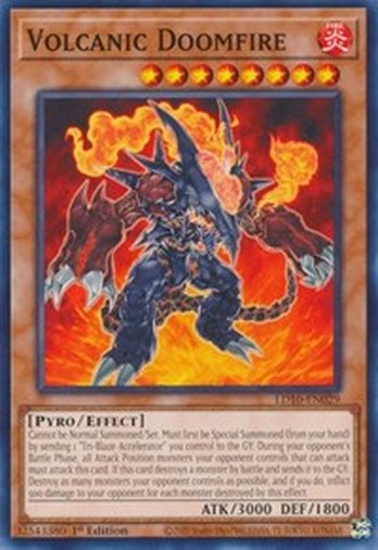 Volcanic Doomfire • LD10-EN029 • C