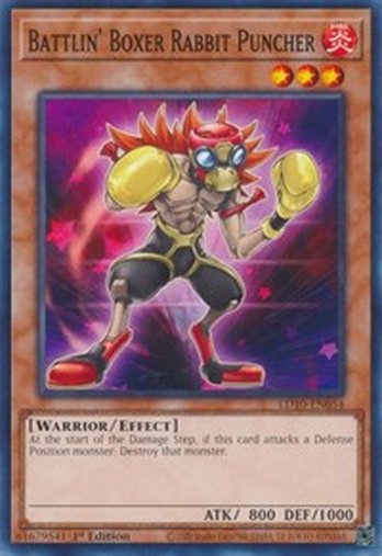Battlin' Boxer Rabbit Puncher • LD10-EN054 • C