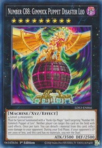 Number C88: Gimmick Puppet Disaster Leo • LDS3-EN066 • C