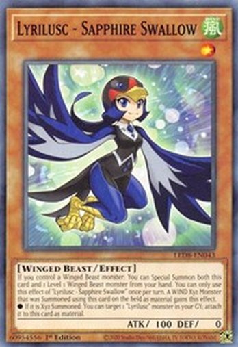 Lyrilusc - Sapphire Swallow • LED8-EN043 • C