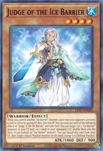 Judge of the Ice Barrier • LIOV-EN020 • C