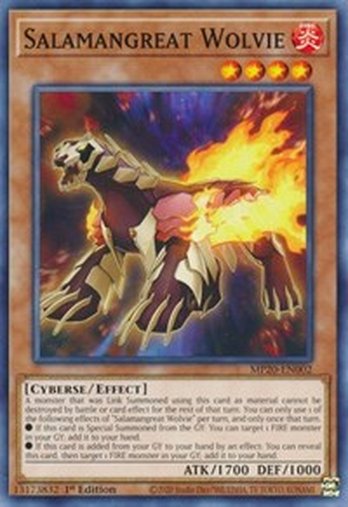 Salamangreat Wolvie • MP20-EN002 • C