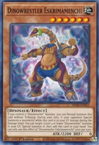 Dinowrestler Eskrimamenchi • MP20-EN052 • C
