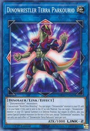 Dinowrestler Terra Parkourio • MP20-EN069 • C