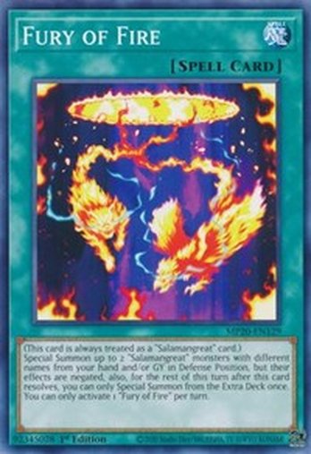 Fury of Fire • MP20-EN129 • C