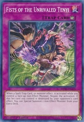 Fists of the Unrivaled Tenyi • MP20-EN135 • C