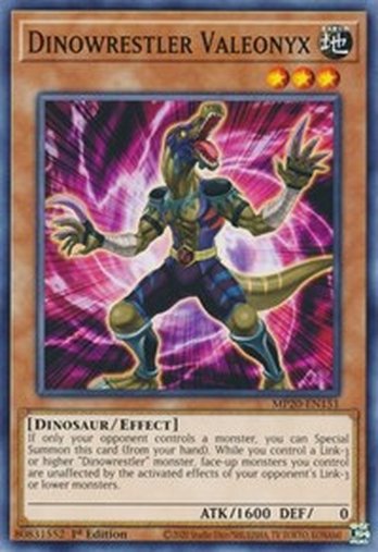 Dinowrestler Valeonyx • MP20-EN151 • C