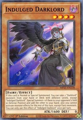 Indulged Darklord • MP21-EN118 • C