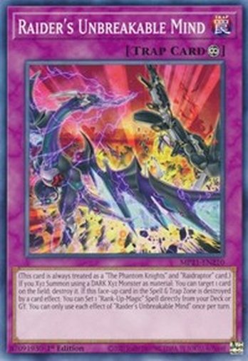 Raider's Unbreakable Mind • MP21-EN210 • C