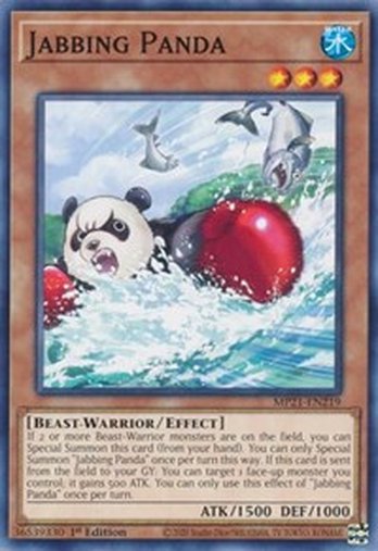 Jabbing Panda • MP21-EN219 • C