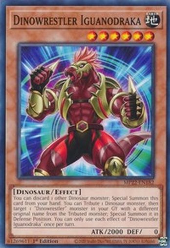 Dinowrestler Iguanodraka • MP22-EN182 • C