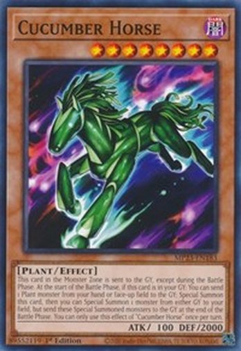 Cucumber Horse • MP23-EN183 • C