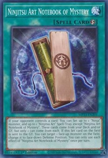 Ninjitsu Art Notebook of Mystery • MP23-EN201 • C