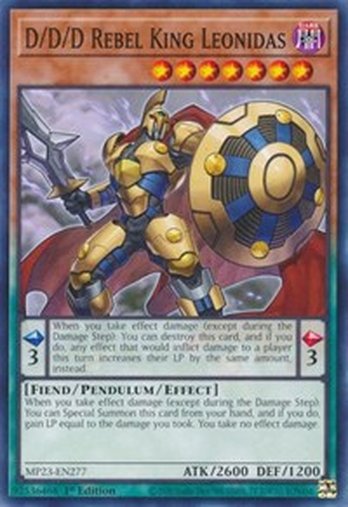 D/D/D Rebel King Leonidas • MP23-EN277 • C
