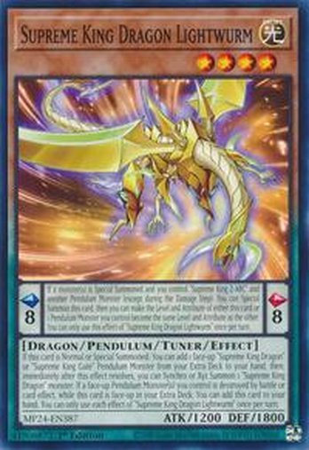 Supreme King Dragon Lightwurm • MP24-EN387 • C