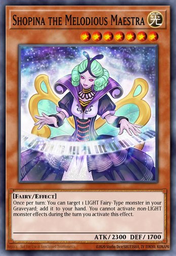 Shopina the Melodious Maestra • OP26-EN016 • C