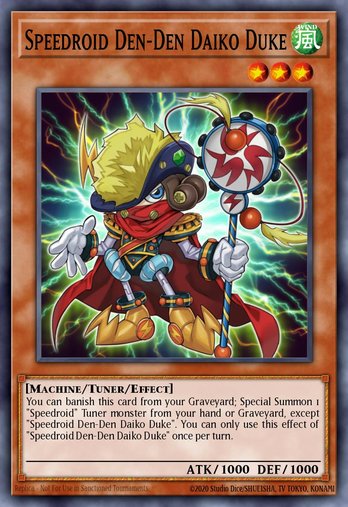 Speedroid Den-Den Daiko Duke • OP27-EN014 • C