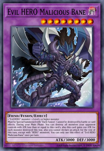 Evil HERO Malicious Bane • OP27-EN021 • C