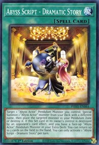 Abyss Script - Dramatic Story • PHHY-EN064 • C