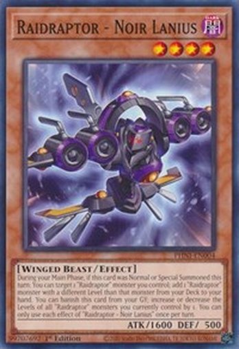 Raidraptor - Noir Lanius • PHNI-EN004 • C