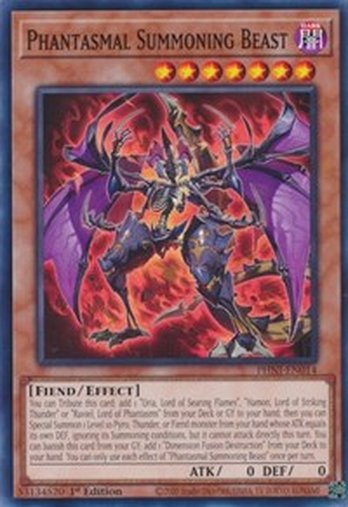 Phantasmal Summoning Beast • PHNI-EN014 • C