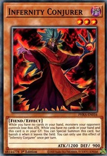 Infernity Conjurer • PHRA-EN016 • C