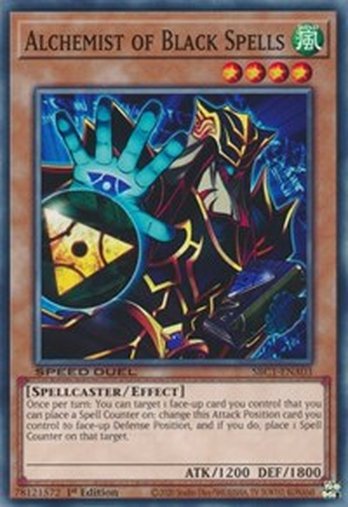 Alchemist of Black Spells • SBC1-ENA03 • C