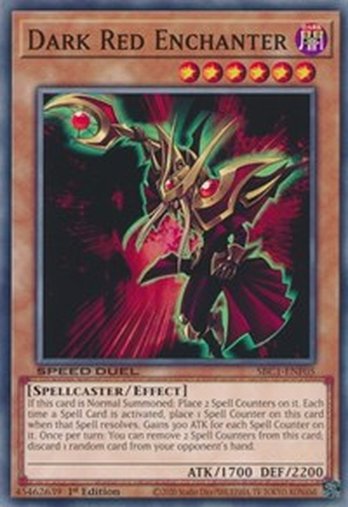 Dark Red Enchanter • SBC1-ENF05 • C