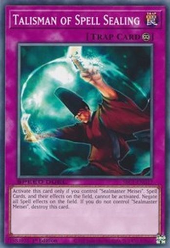 Talisman of Spell Sealing • SBC1-ENG17 • C