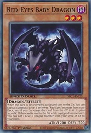 Red-Eyes Baby Dragon • SBC1-ENI10 • C