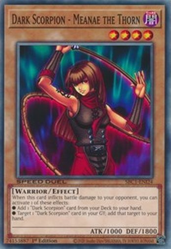 Dark Scorpion - Meanae the Thorn • SBC1-ENI24 • C