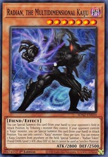 Radian, the Multidimensional Kaiju • SDAZ-EN010 • C