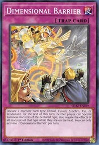 Dimensional Barrier • SDAZ-EN039 • C