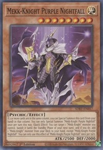 Mekk-Knight Purple Nightfall • SDBT-EN017 • C