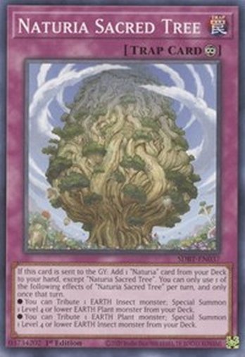 Naturia Sacred Tree • SDBT-EN037 • C