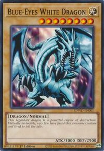 Blue-Eyes White Dragon • SDWD-EN001 • C