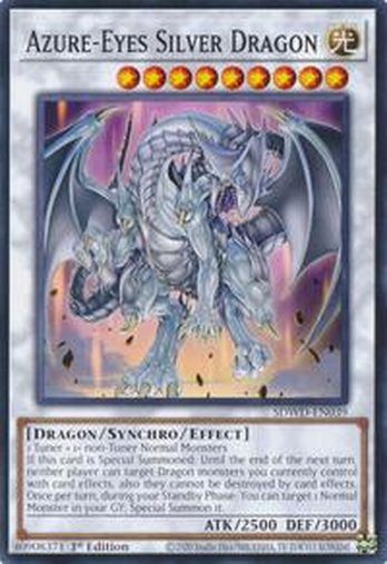 Azure-Eyes Silver Dragon • SDWD-EN039 • C